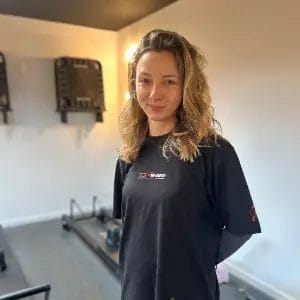 Leen Reformer instructor at SHARP GYM